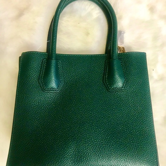 MICHAEL KORS: Green Mercer Tote Bag (BRAND NEW) - Picture 5 of 11